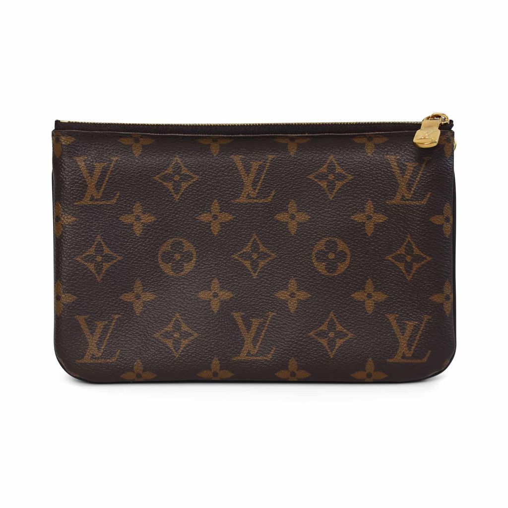 Louis Vuitton 'Reverse Monogram Double Zip Pochette' Pouch