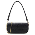 Louis Vuitton Black Empreinte Monogram Giant Ivy Wallet On Chain