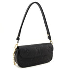 Louis Vuitton Black Empreinte Monogram Giant Ivy Wallet On Chain