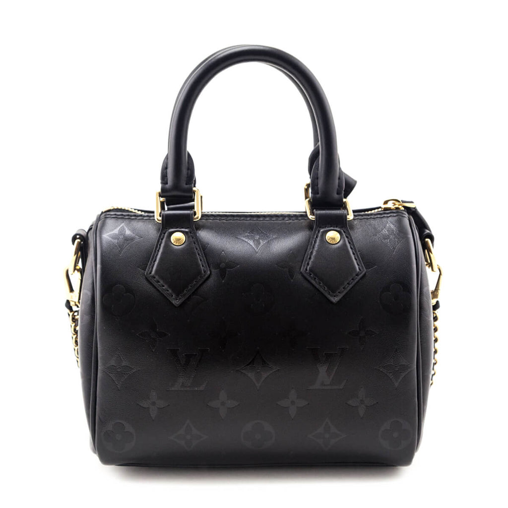 Louis Vuitton Black Monogram Ink Speedy BB