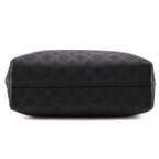 Louis Vuitton Black Monogram Mahina Why Knot MM
