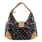 Louis Vuitton Black Monogram Multicolor Chrissie MM Bag