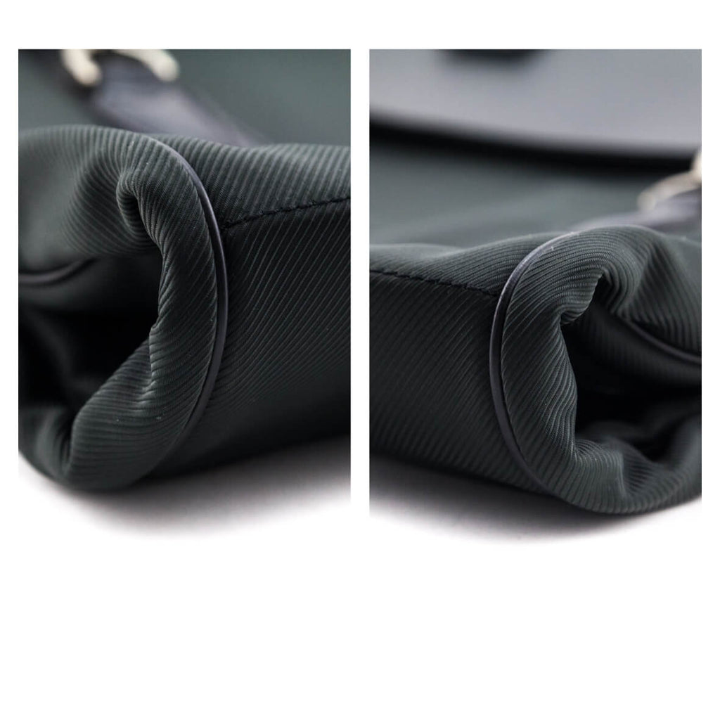 Louis Vuitton Black Taiga Gibeciere Garment Bag