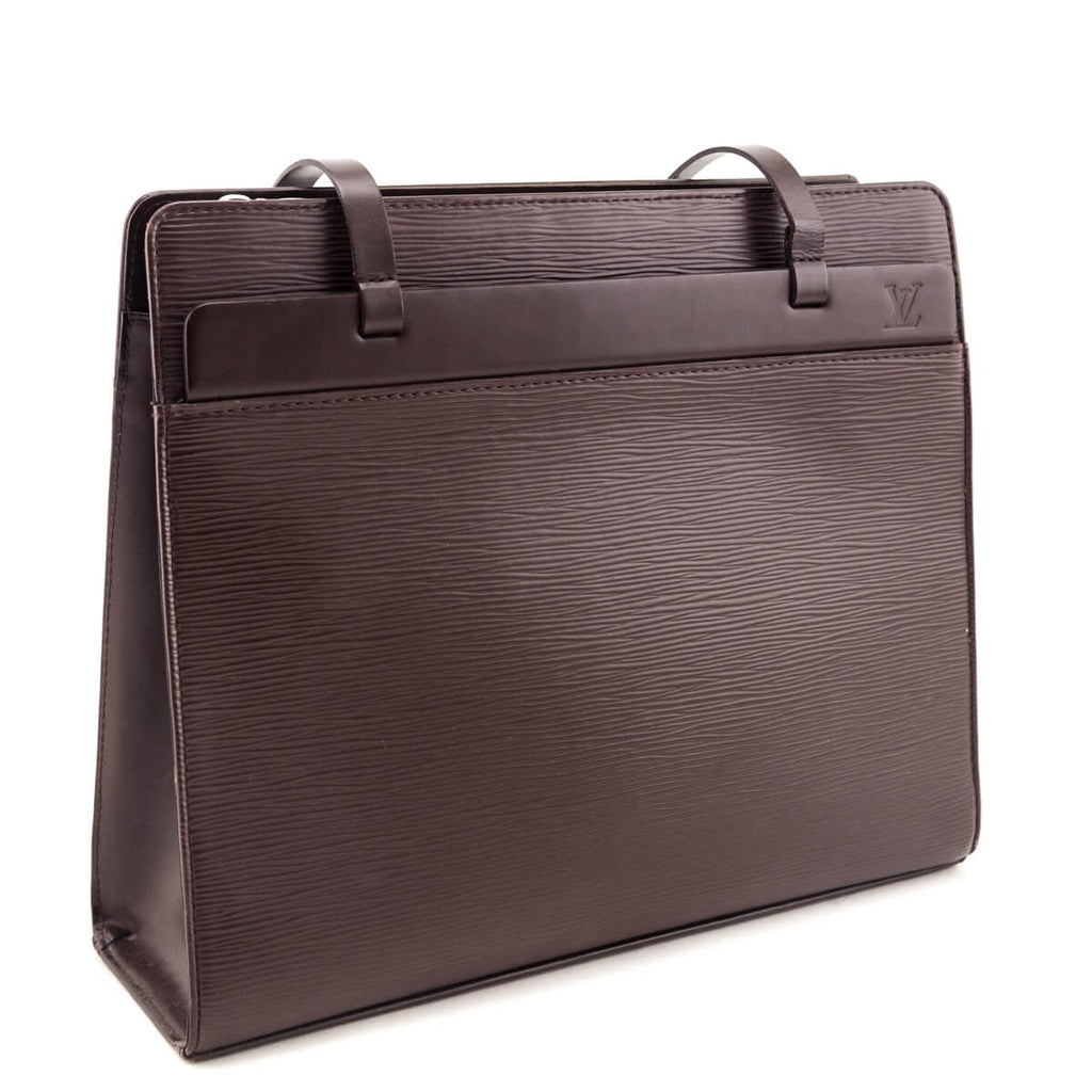 Louis Vuitton Brown Epi Croisette PM