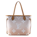 Louis Vuitton Brume Giant Monogram By The Pool Neverfull MM W/ Pouch