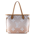 Louis Vuitton Brume Giant Monogram By The Pool Neverfull MM W/ Pouch