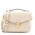 Louis Vuitton Creme Empreinte Pochette Metis MM