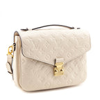Louis Vuitton Creme Empreinte Pochette Metis MM