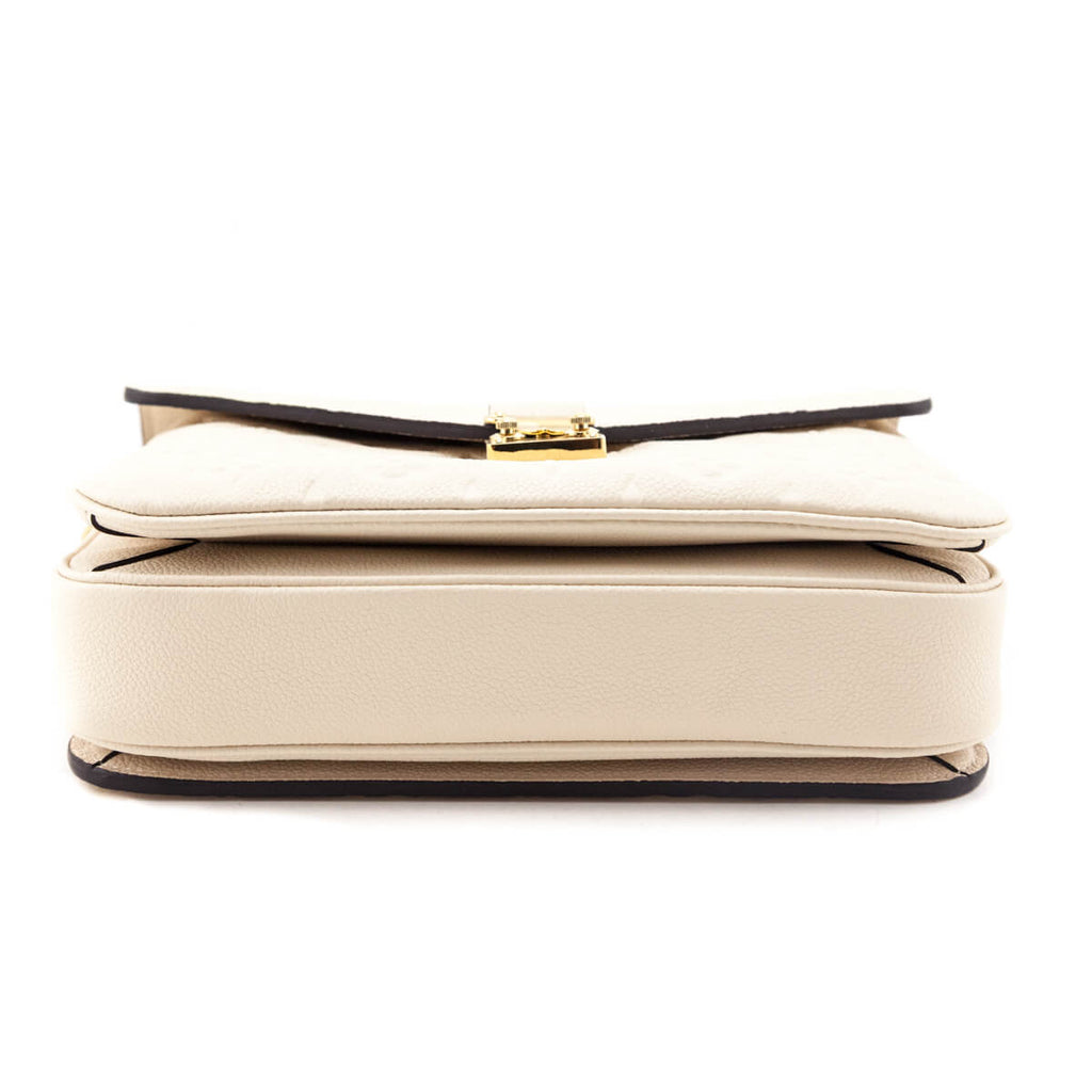 Louis Vuitton Creme Empreinte Pochette Metis MM