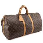 Louis Vuitton Monogram Keepall 55 Bandouliere