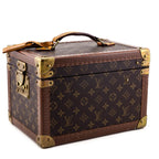 Louis Vuitton Monogram Vintage Boite Flacons Beauty Train Trunk Case