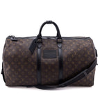 Louis Vuitton Monogram Waterproof Keepall Bandouliere 55