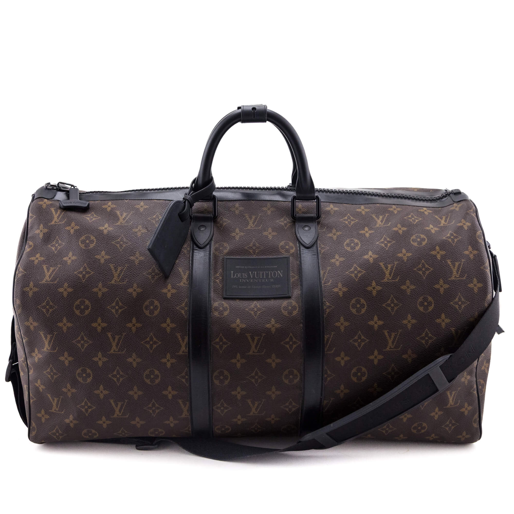 Louis Vuitton Monogram Waterproof Keepall Bandouliere 55