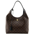Louis Vuitton Monogram & Black Flower Hobo