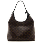 Louis Vuitton Monogram & Black Flower Hobo