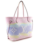 Louis Vuitton Pastel Monogram Escale Neverfull MM w/ Pouch