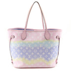 Louis Vuitton Pastel Monogram Escale Neverfull MM w/ Pouch