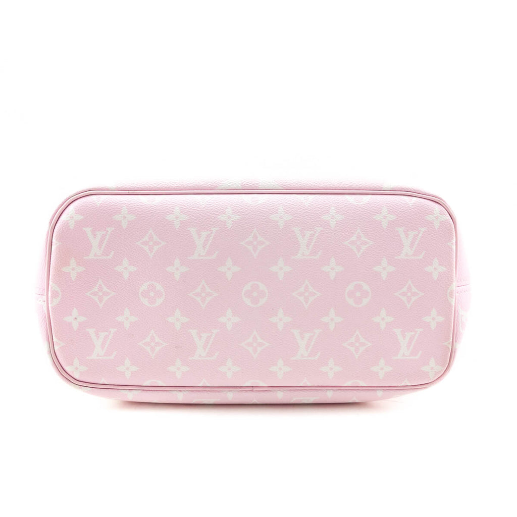 Louis Vuitton Pastel Monogram Escale Neverfull MM w/ Pouch