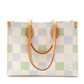 Louis Vuitton Pistachio Damier Giant Onthego MM Tote