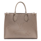 Louis Vuitton Tourterelle Monogram Giant Empreinte Onthego MM