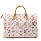 Louis Vuitton White Watercolor Aquarelle Speedy 35