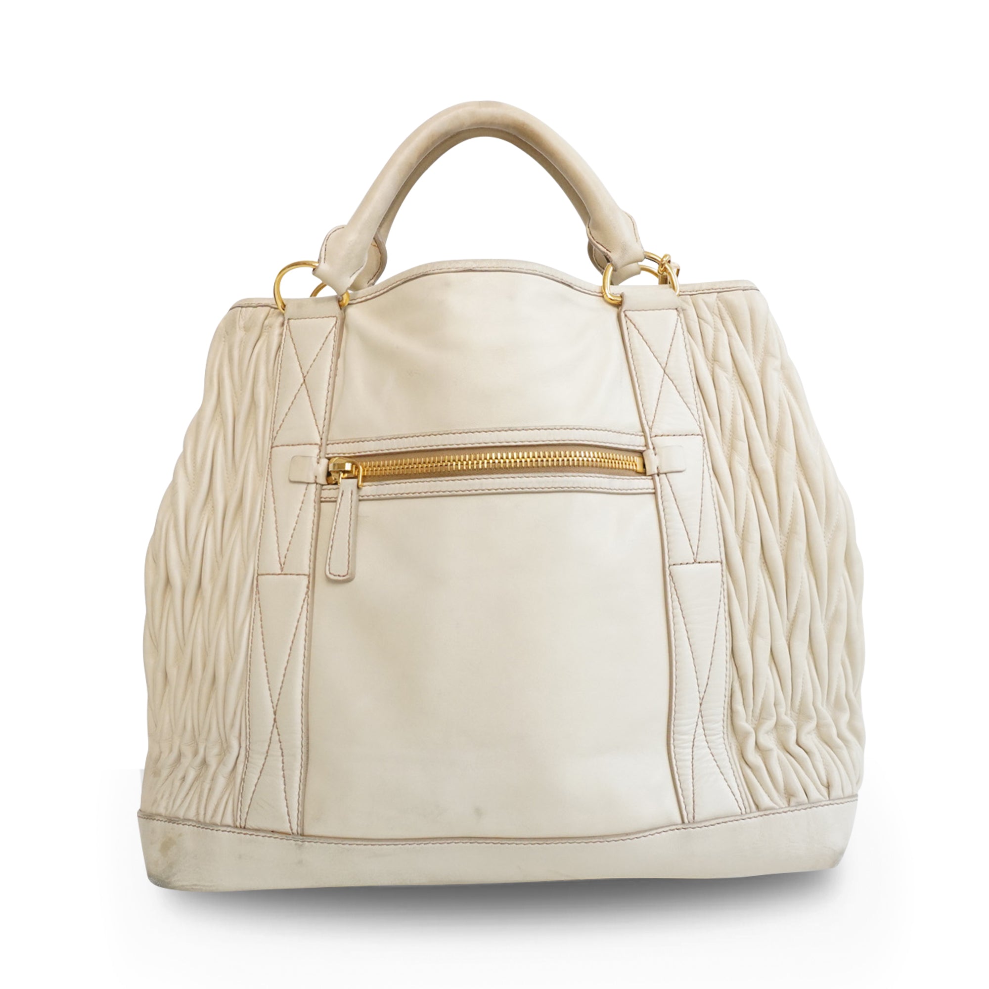Miu Miu 'Tess' Matelasse Tote Bag