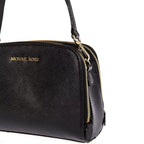 Michael Kors U Black Leather Crossbody Womens Shoulder Bag Handbag Purse New
