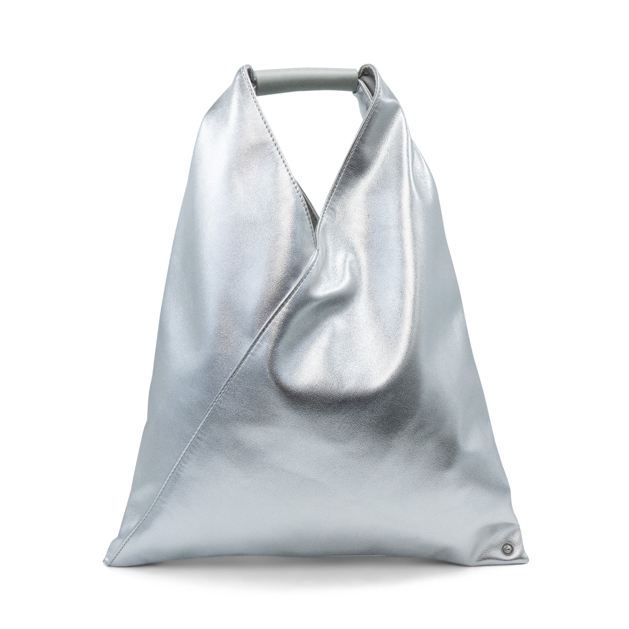 Margiela Metallic Triangle Bag