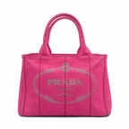Prada 'Canapa' Small Tote Bag