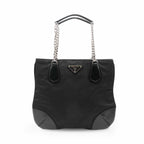Prada Chain Handle Nylon Bag