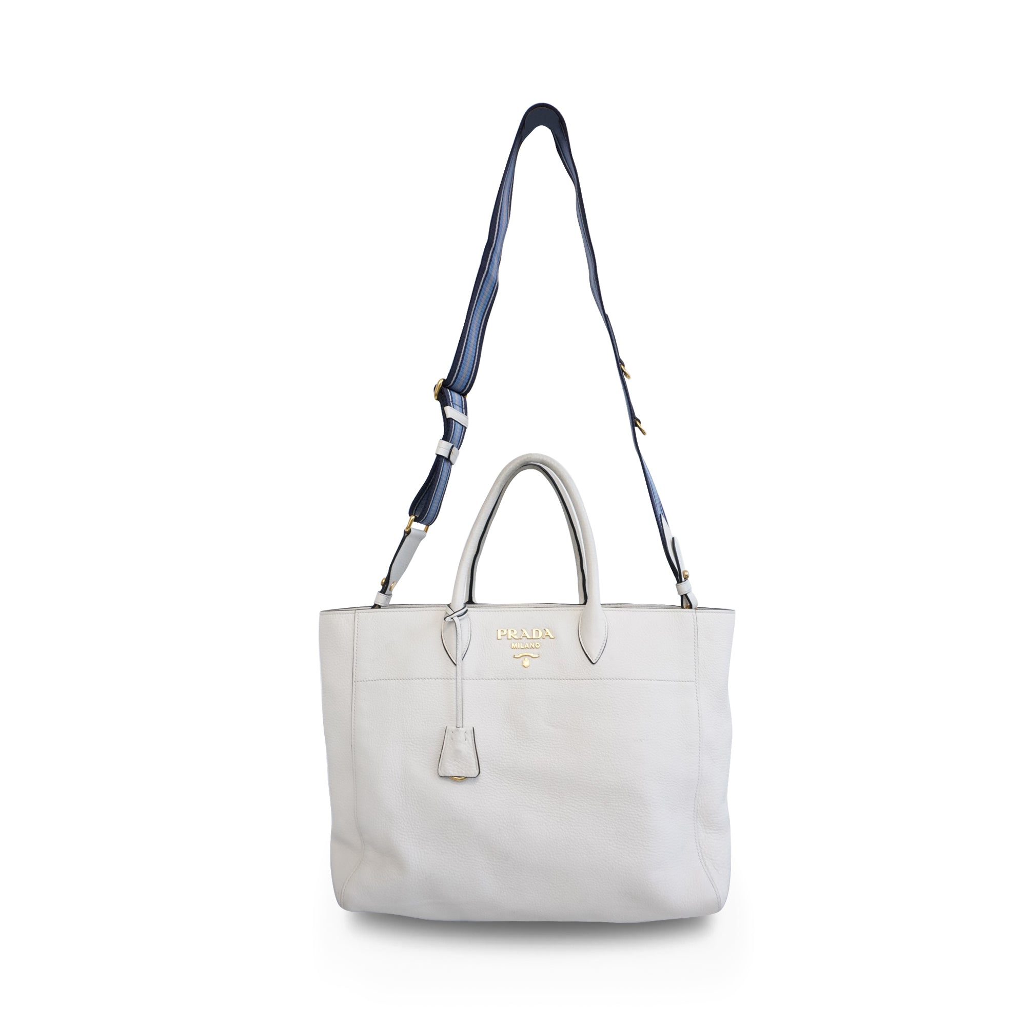 Prada 'Vitello Daino' Tote Bag