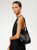 Black Calella Bucket Leather Bag