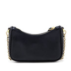 Prada Black Saffiano Lux Mini Shoulder Bag