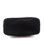 Prada Black Tessuto Convertible Shopping Zip Tote