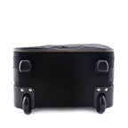 Prada Black Tessuto Nylon Saffiano Trolley Rolling Suitcase Luggage