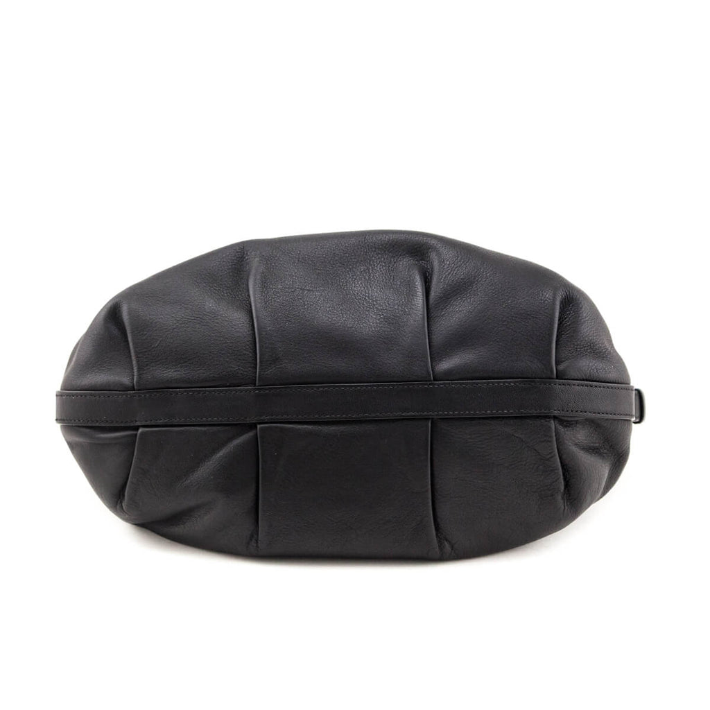 Prada Black Soft Calf Hobo