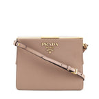 Prada Cammeo Saffiano Medium Light Frame Bag