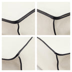 Prada White Glace Calf Logo Full Flap Crossbody Bag