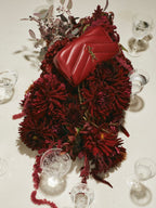 Deep Red Loulou Mini in Lambskin