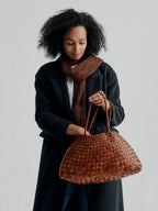 Santa Croce Big Basket Bag in Tan