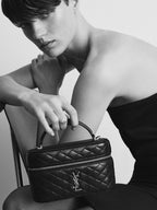 Gaby Vanity Bag in Fox Brown Lambskin