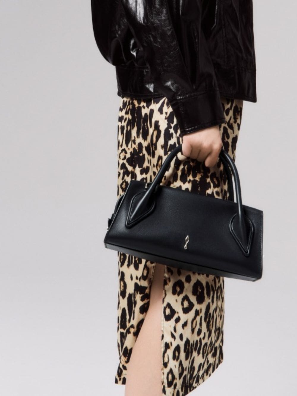 Black Venus Mini Crossbody Bag