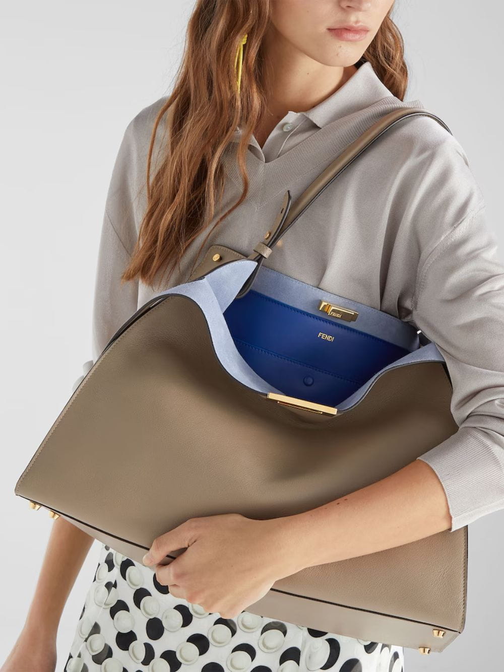 Dove Grey Way Large Bag