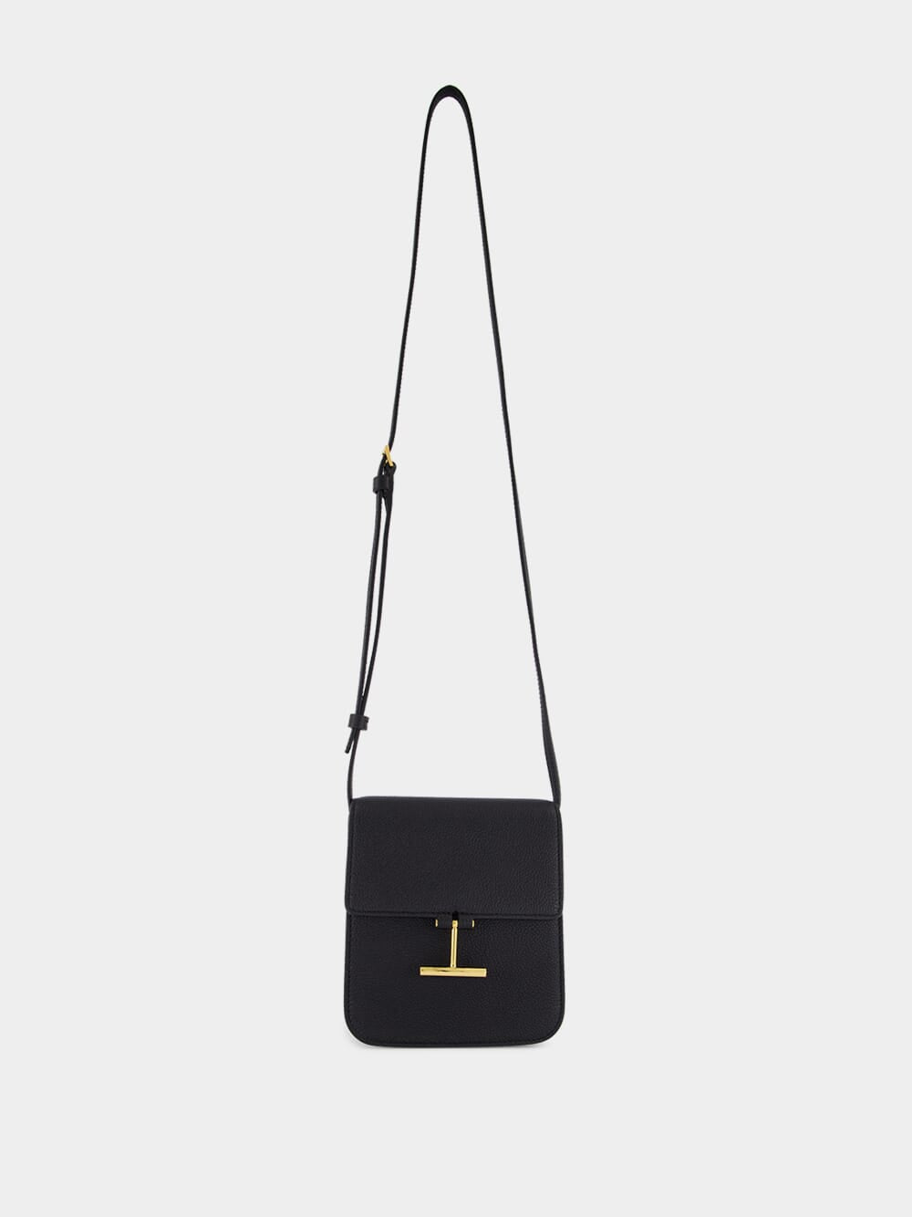 Black Tara Mini Bag in Smooth Calf Leather