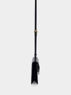 Black Aube Mini Bag in Supple Grain Leather