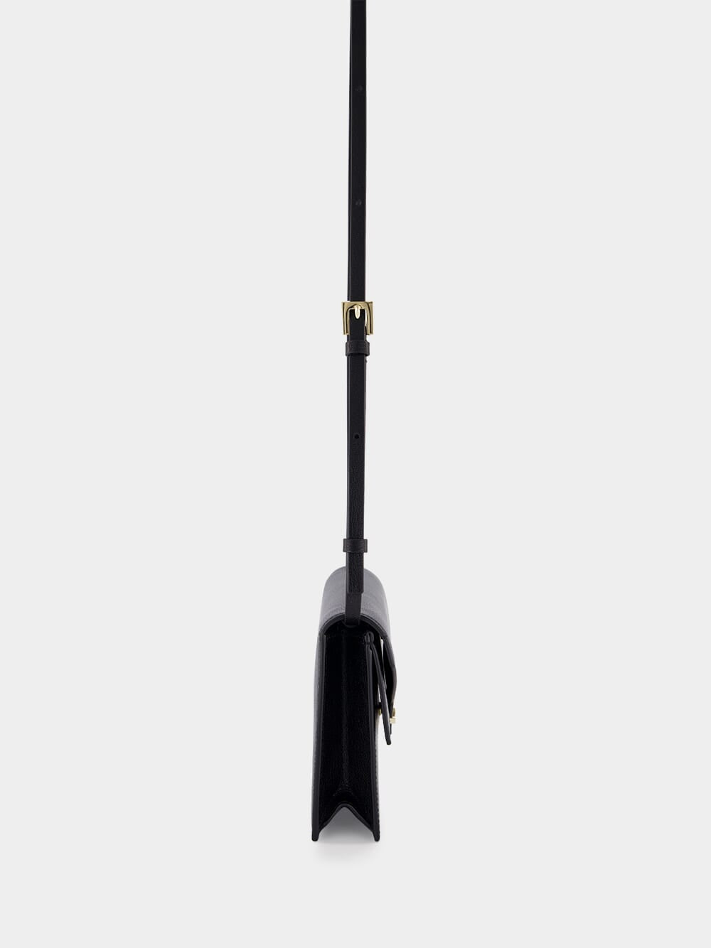 Black Aube Mini Bag in Supple Grain Leather