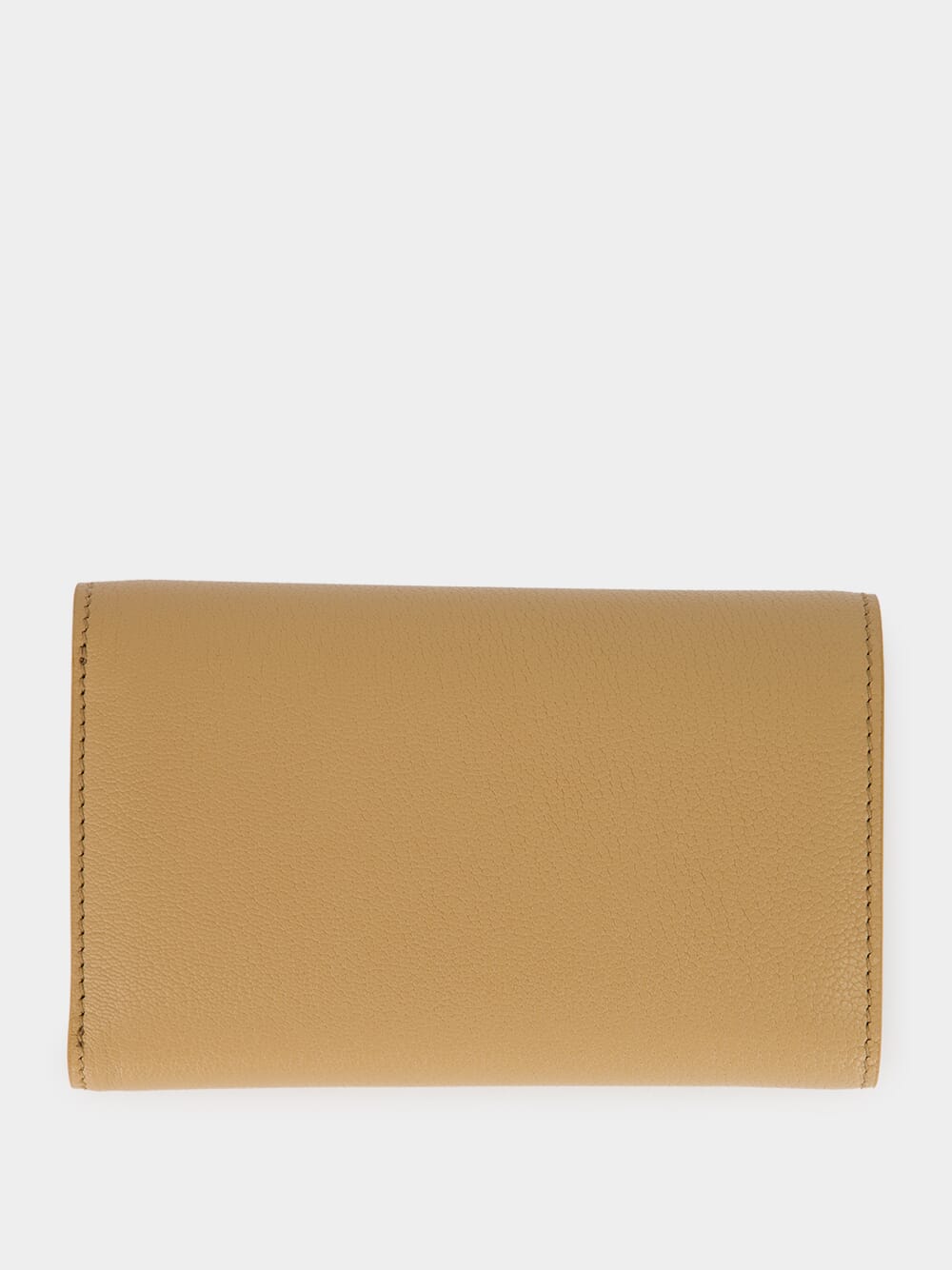 Rhum Supple Grain Leather Aube Compact Wallet