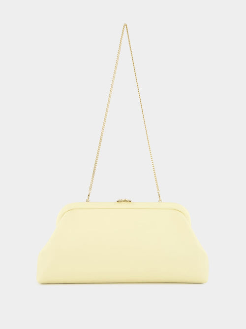 Buttermilk Skylar Biker Leather Clutch