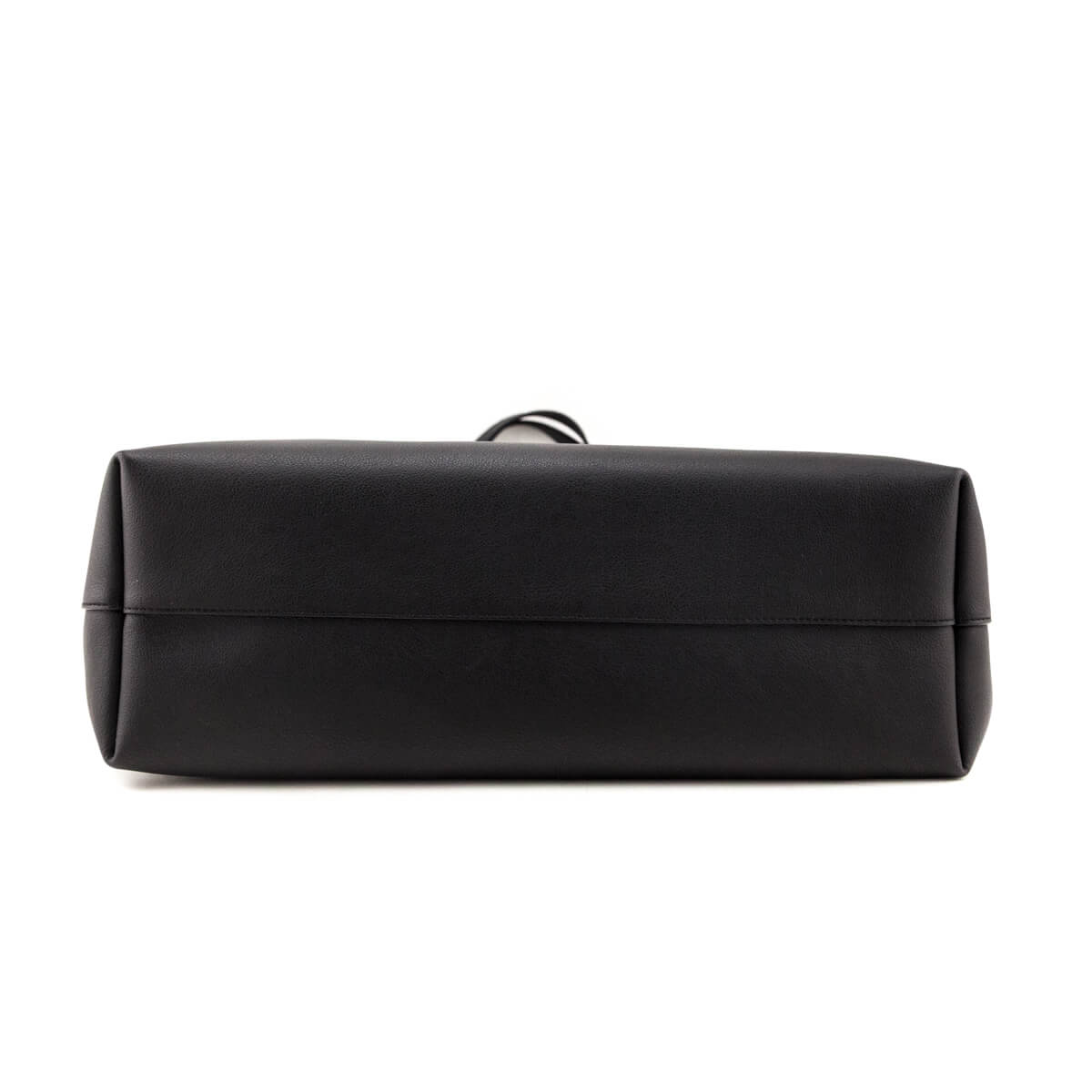 Saint Laurent Black Calfskin Large Shopping Tote E/W