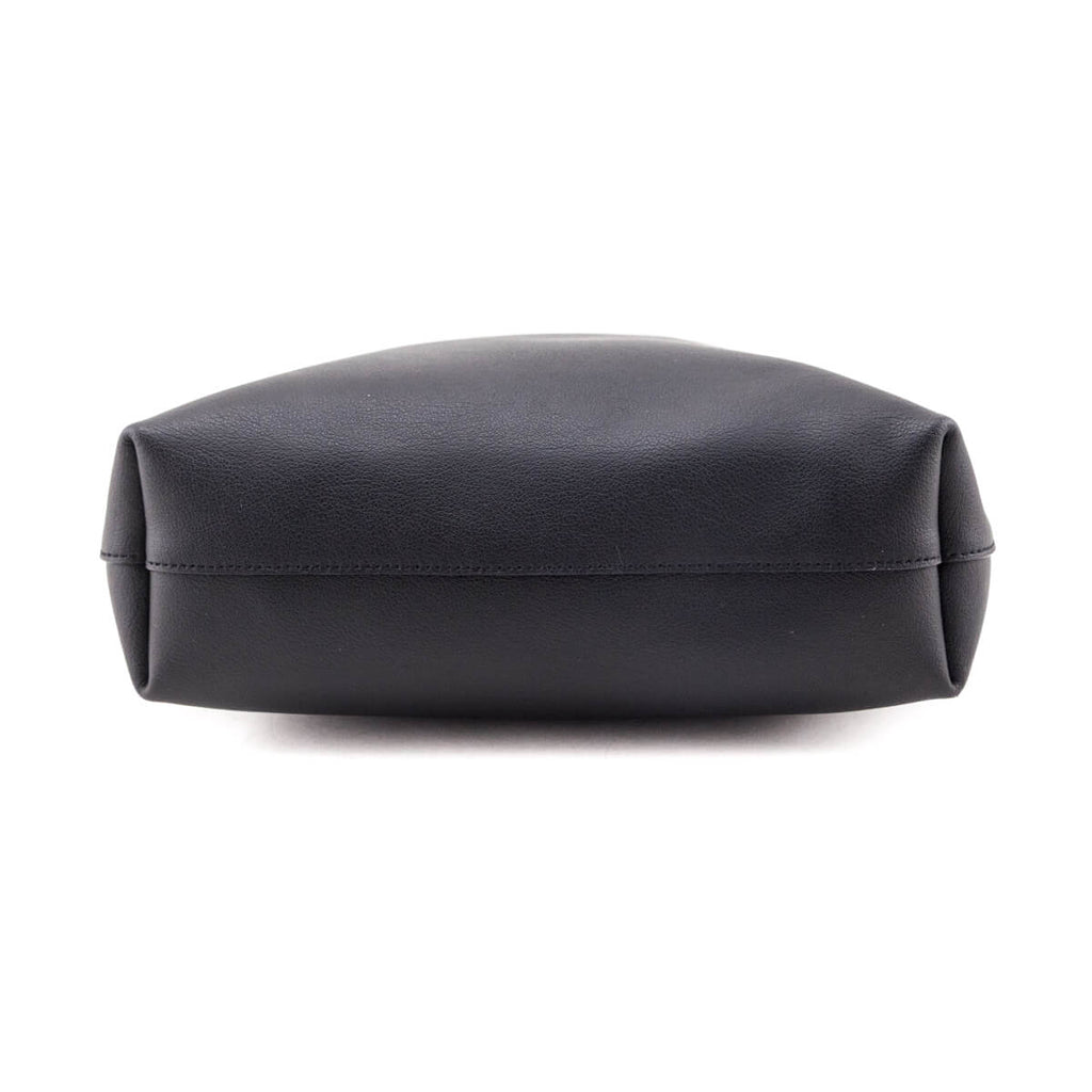 Saint Laurent Black Calfskin Toy Shopping Tote
